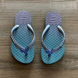 Havaianas Oceanic Scales toddler Flip Flops